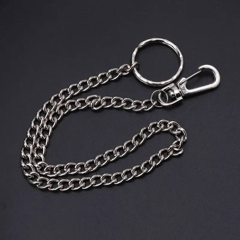 Hip Hop Pants Belt Chain Secure Travel Wallet Heavy Duty Jeans Link Coil Leash | Украшения и аксессуары