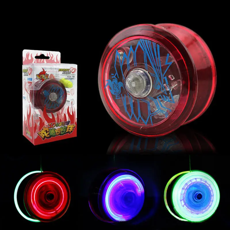 1 шт. высокоскоростная светящаяся Светодиодная лампа YoYo детский механизм