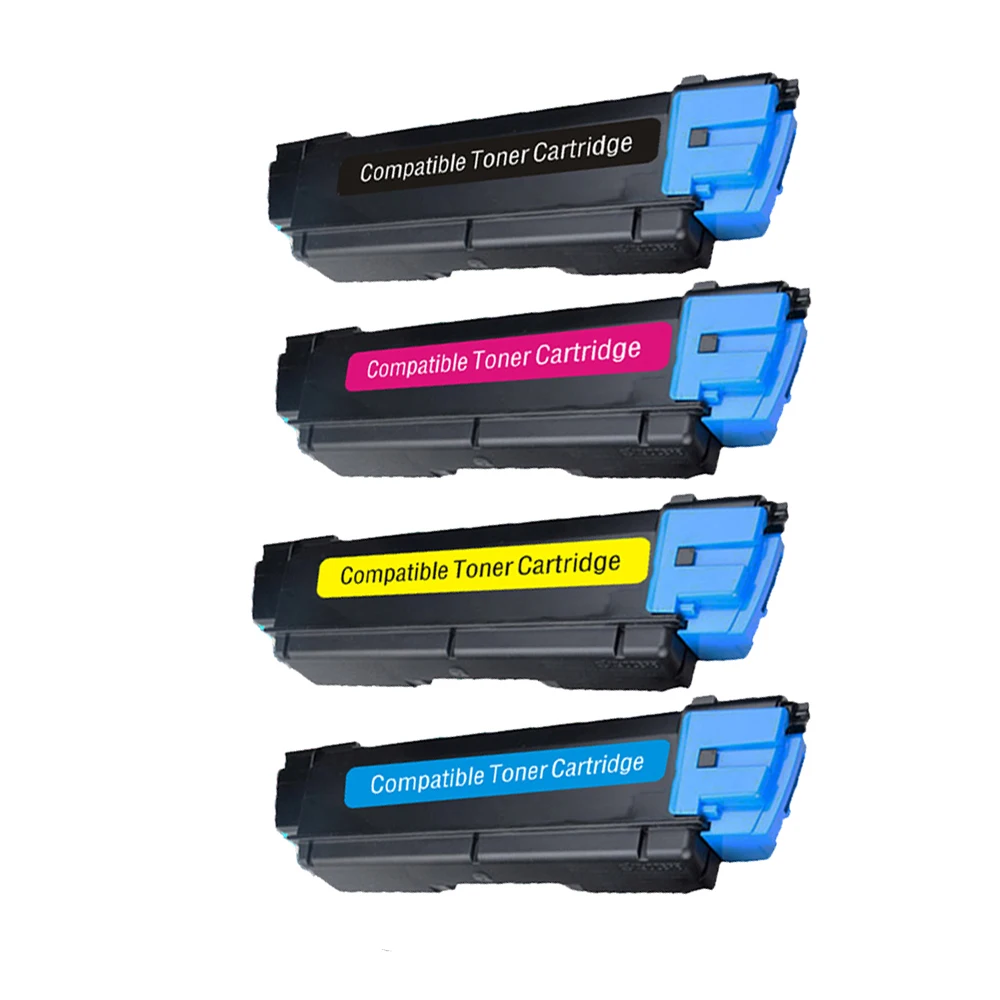 Совместимый для TK590 TK-590 TK-590K TK-590C TK-590M TK-590Y (4-Pack) Тонер-картридж Kyocera ECOSYS M6526cdn P6026cdn |