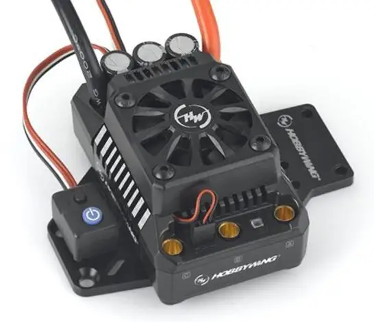 Hobbywing-CONTROLADOR DE VELOCIDAD EzRun Max6 V3/ Max5 V3/MAX10 SCT 160A / 200A /120A, impermeable, sin escobillas, ESC, para coche 1/6 1/5 RC-2