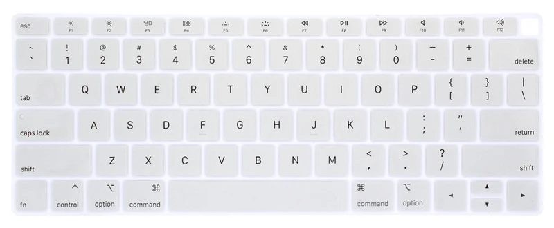 Защита клавиатуры США для Macbook Air 13 A1932 Силиконовая Защитная пленка для клавиатуры крышка MacbookAir 13,3 A1932 защита кожи