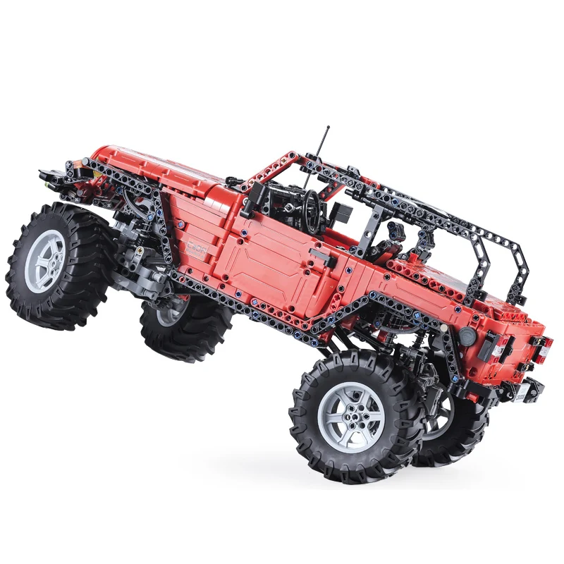 Cada пульт дистанционного управления 2,4G Adventurer Car 1941pcs Technic battery Box Motor Creator Строительные Кирпичи Блоки Игрушки для мальчиков