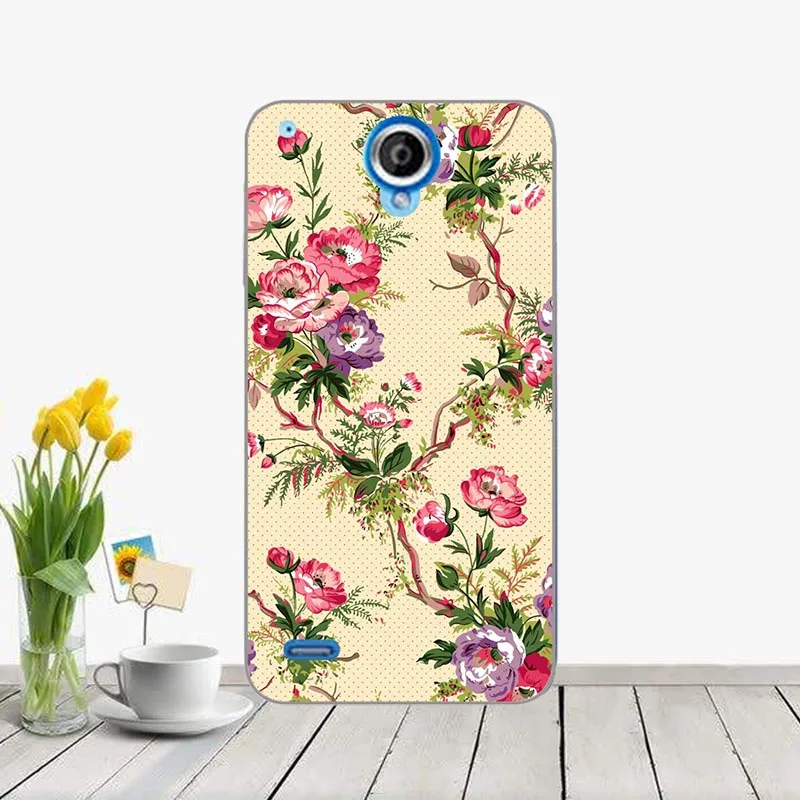 J40 Чехол для lenovo S890 S 890, Модный чехол-накладка с рисунком розы из мультфильма, мягкие чехлы для телефонов из ТПУ, чехол с принтом для lenovo S890 S 890 - Цвет: J40