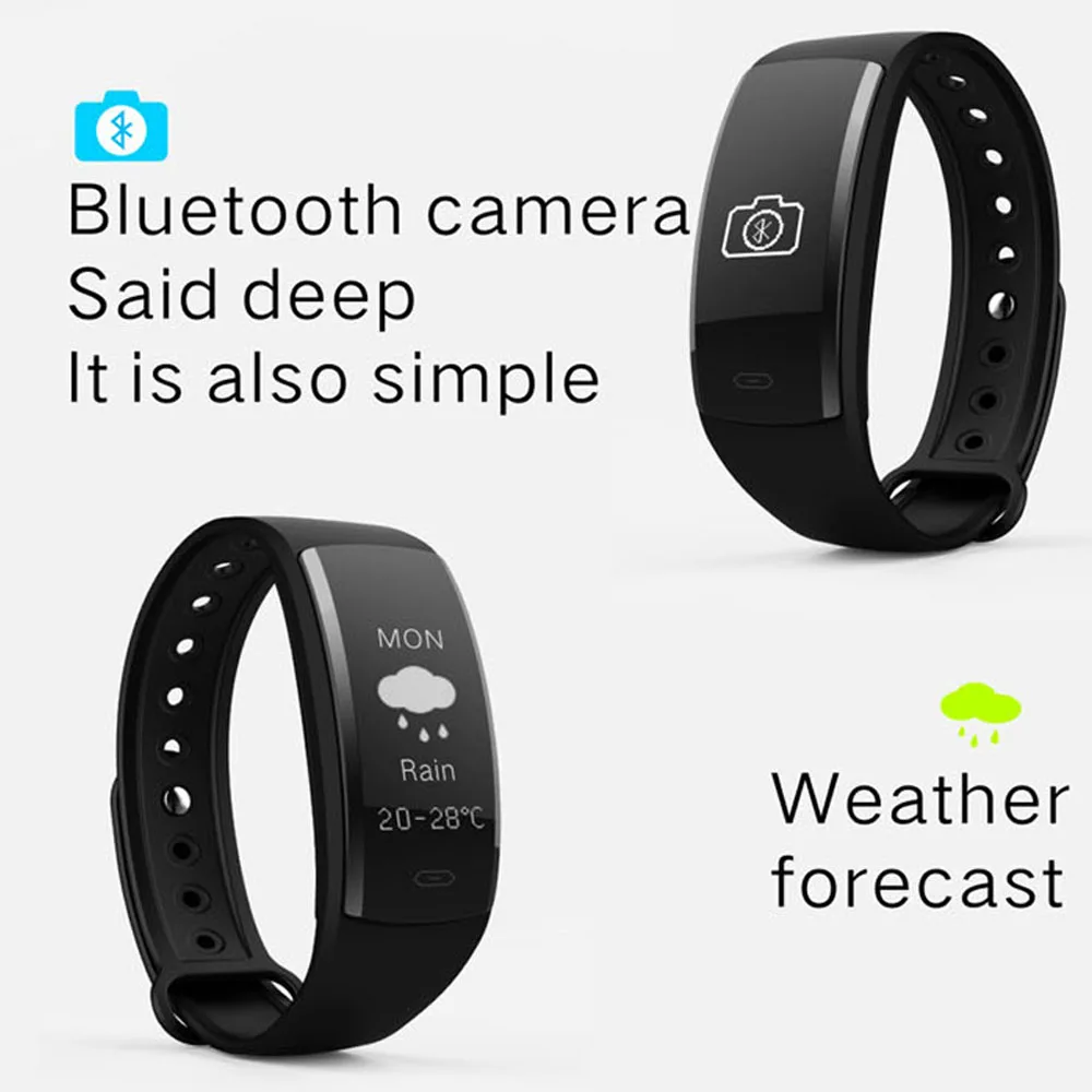 Оригинальный Смарт браслет QS90 для измерения артериального давления пульсометр