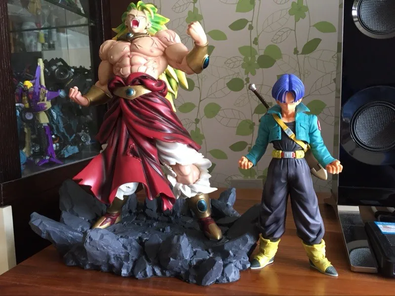 COMIC CLUB Dragon Ball Z 48 см Супер saiyan 3 Broli GK статуя из смолы для коллекции
