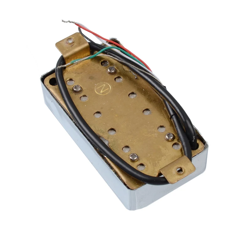Закрытый стиль Электрогитара хамбакер звукосниматель для LP гитары хром|Детали и