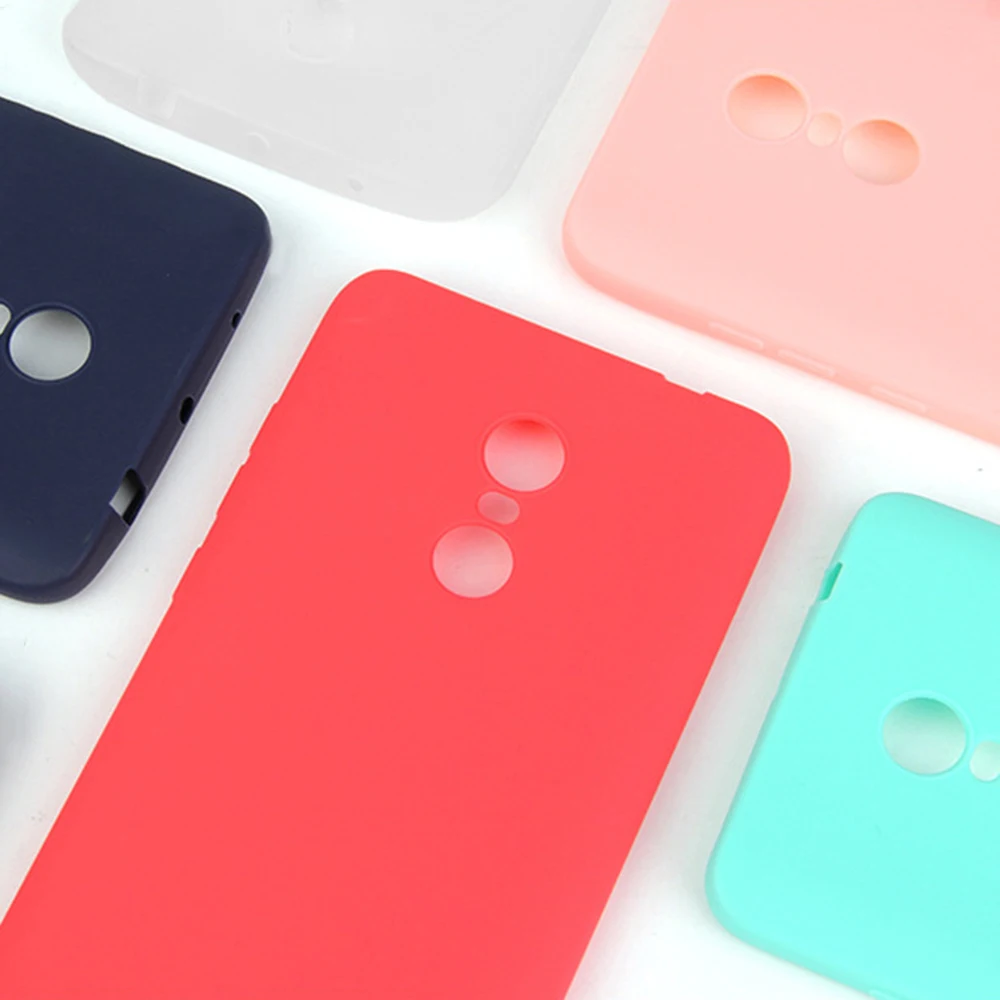 Матовый чехол из ТПУ карамельных цветов для Xiaomi Redmi Note 6 5 Pro 6A 5A 7 силиконовая