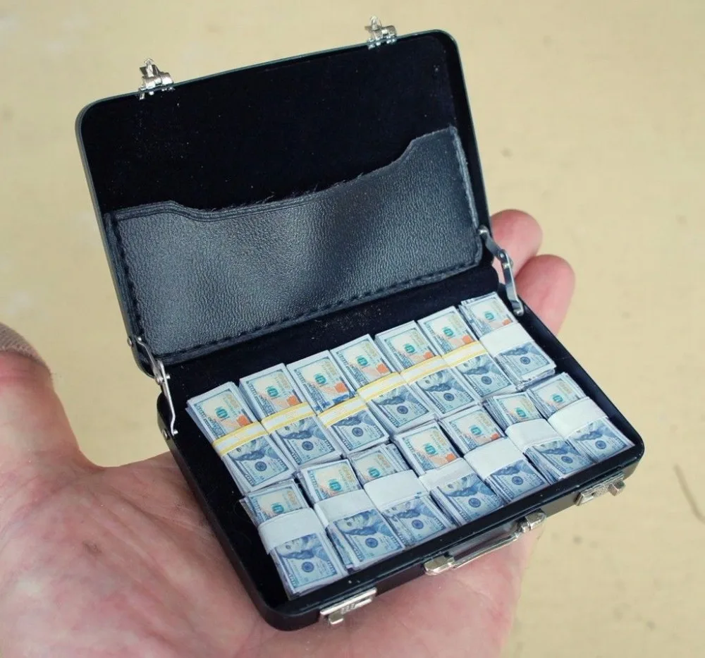 [Wamami] 1/6 шкала миниатюрные Play Money Us$100 банкноты