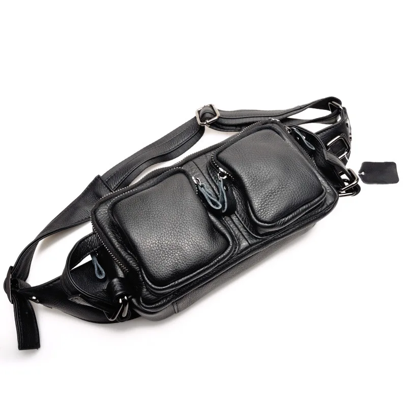 Поясная Сумка из натуральной кожи поясная сумка для мужчин Кожаная пояс хранения