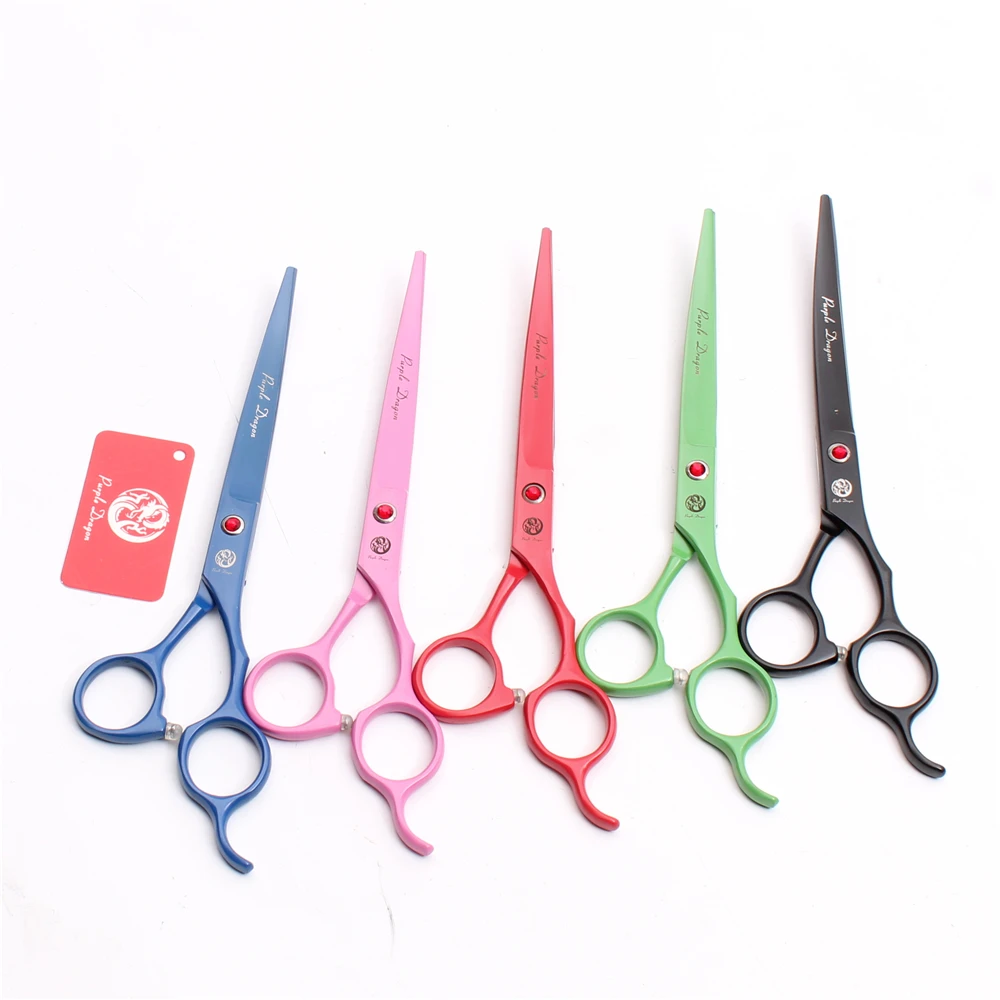 Изогнутые ножницы для стрижки домашних животных 7 0 дюйма 19 5 см|Парикмахерские