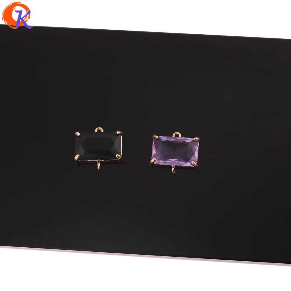 

Cordial Design 30Pcs 16*17MM Jewelry Accessories/Crystal Earrings Connectors/DIY Jewelry Making/Hand Made/Earring Findings