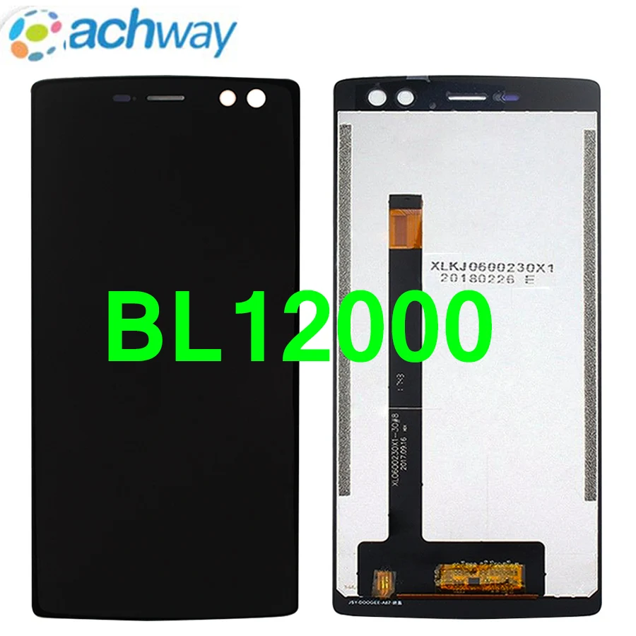 Для 6 0 &quotDoogee BL12000 ЖК дисплей кодирующий преобразователь сенсорного экрана в