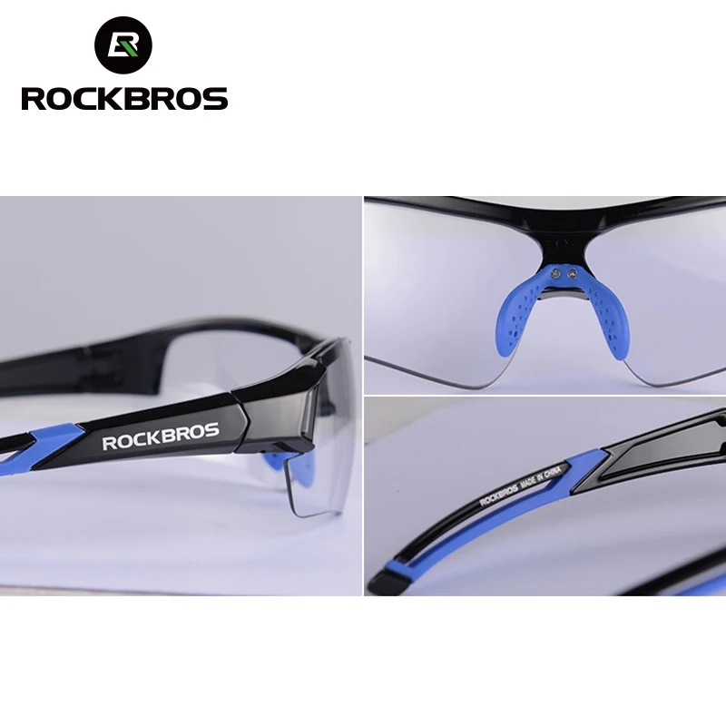 Горячая! RockBros Поляризованный Велоспорт Солнцезащитные Очки Спорт На Открытом