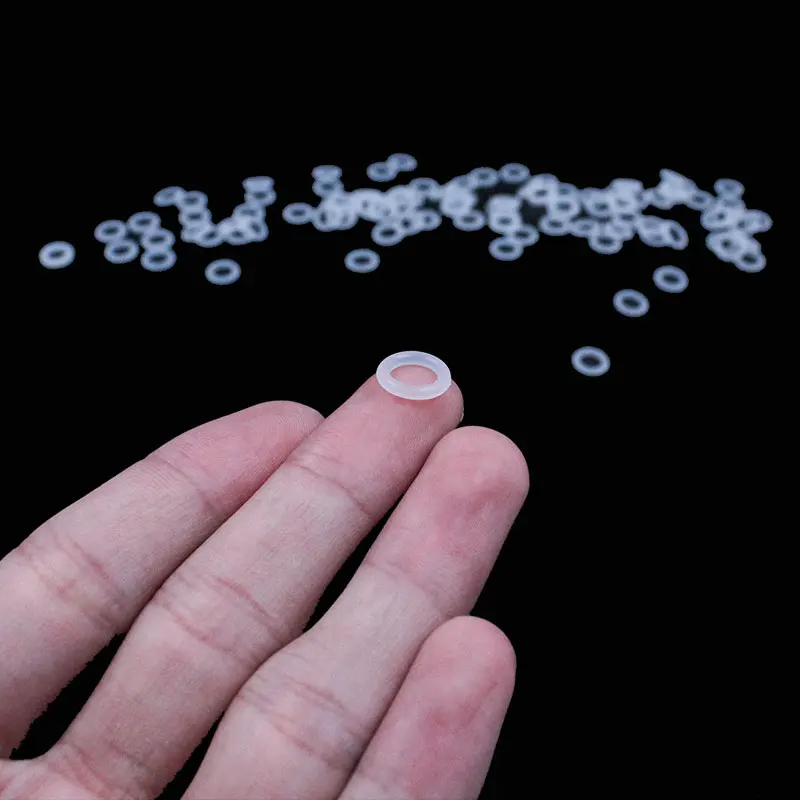 10PCS/lot Silicon Ring Silicone/VMQ O ring 2.65mm Thickness ID7.1/7.5/8/8.5/9/9.5/10/10.6/11.2mm Rubber Seal Gasket |