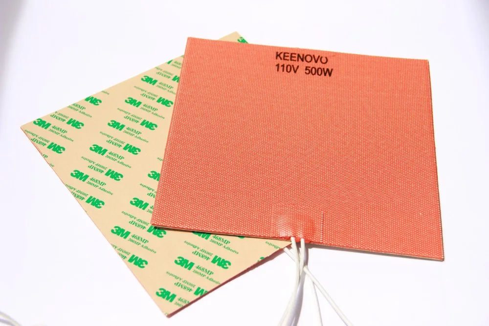 Силиконовый нагреватель Keenovo для 3d принтера улучшенная замена Reprap печатная плата