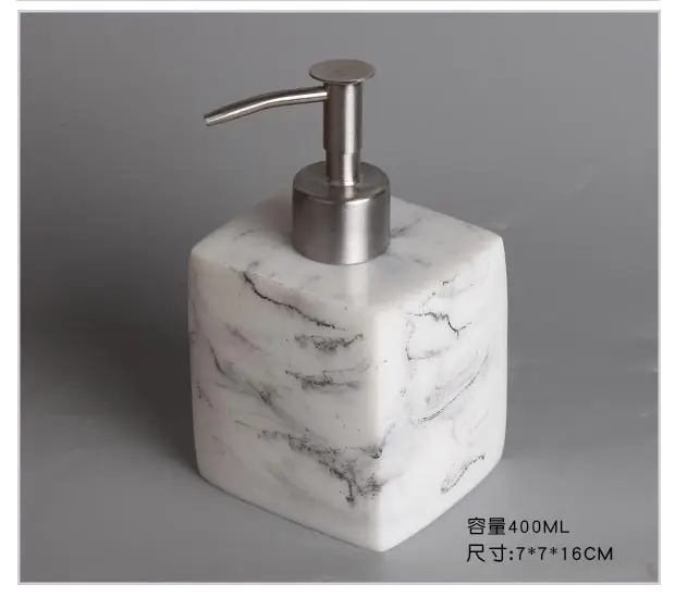 NEWYEARNEW 1piece Liquid Soap Bottle Resin Creative Emulsion Lotion Bathroom Accessories Set Home Decoration weddingGift | Дом и сад
