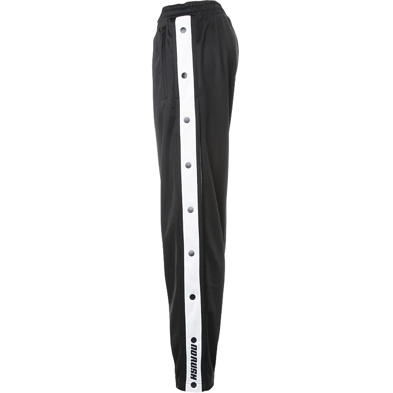 Hip Hop Dance Pants Sexy Black Split Trousers Pole Dancing Costume Clothes Woman Ballroom Practice Competition Street Wear DT681