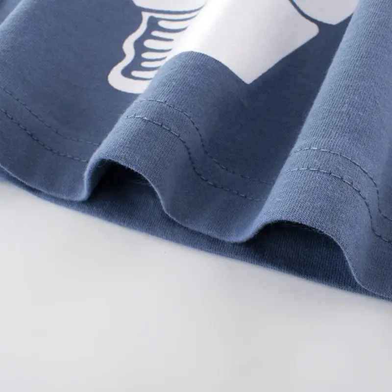 Летние футболки с короткими рукавами для маленьких мальчиков детские топы