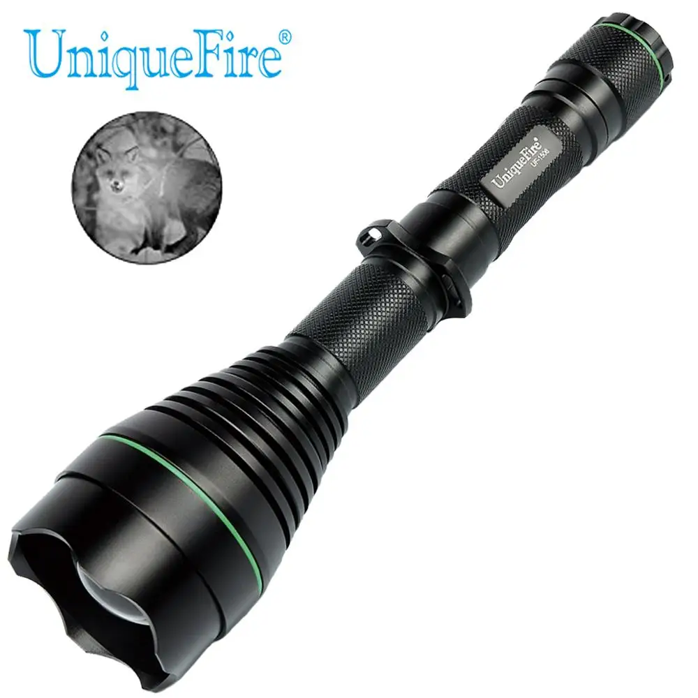 UniqueFire 1508 50 мм IR 850nm 3 Вт Водонепроницаемый светодиодный фонарик инфракрасное