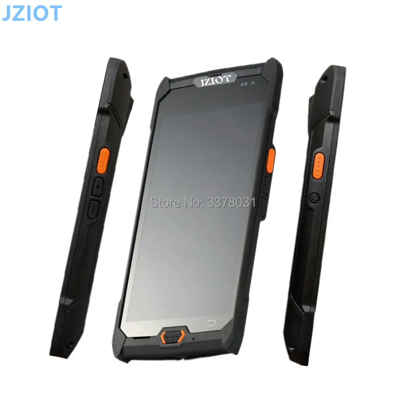 Android PDAs с 1D/2D считывателем штрих кодов 4G wifi NFC IP67 прочный КПК 5 дюймовый