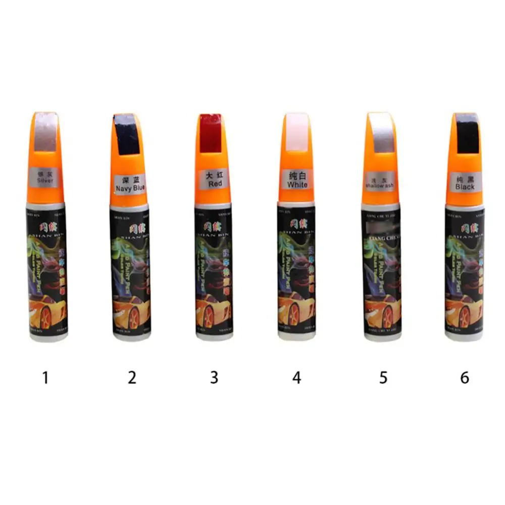 Средство удаления царапин с автомобиля для фиксации краски ручка