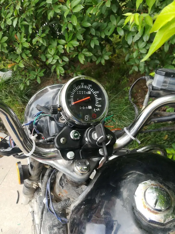 Мотоцикл одометр спидометр шестерни цифровой дисплей для Honda CG125 JH70 кафе