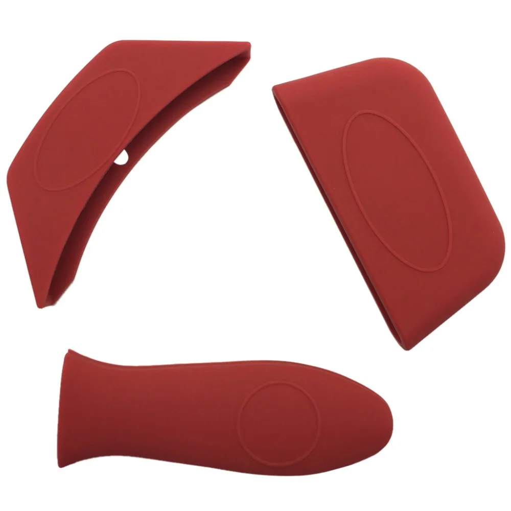 Простой и прочный нескользящий мягкий Силиконовый Держатель с горячей ручкой