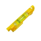 (10 шт.лот) QASE мини пузырьковый уровень, подвесной уровень линии, пузырьковый уровень, флакон Красногожелтого цвета