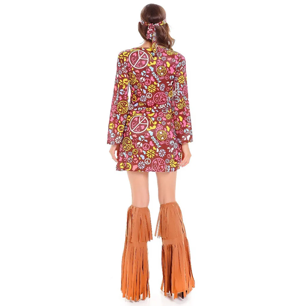 Женский маскарадный костюм Покахонтас с бахромой индийский Дикого Запада для