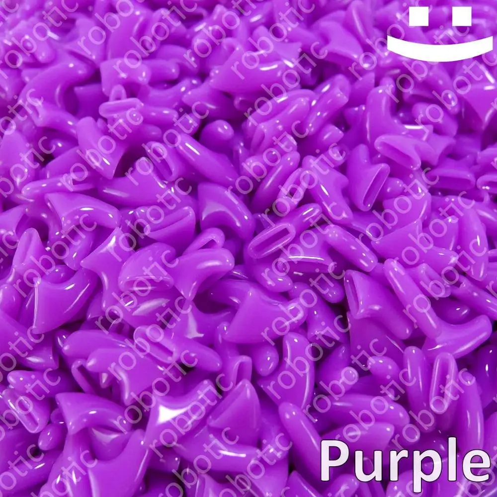 Purple 60 шт.-мягкие колпачки для ногтей для кошек+ 3x клей+ 3x аппликатор/* XS, S, M, L, cover, cat, zpo*/ - Цвет: Purple