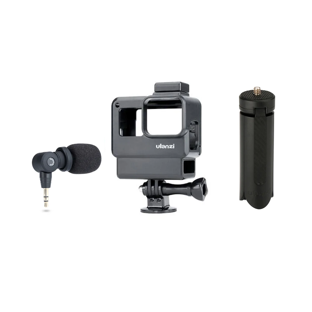 Saramonic 3,5 мм TRS мини Vlog беспроводной всенаправленный микрофон для Gopro 7 6 5 DSLR камера Аудио Видео Запись микрофон видеокамеры - Цвет: Type 3