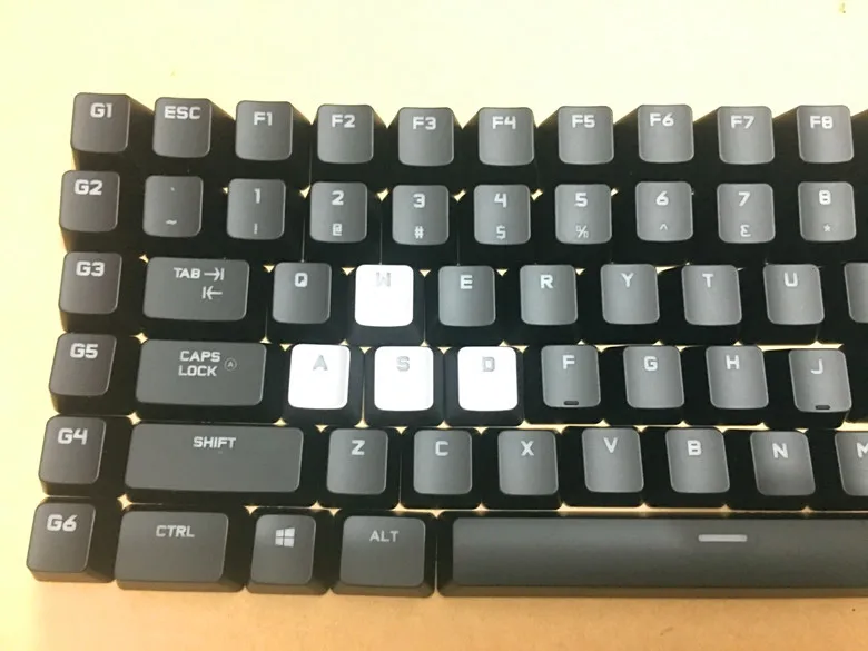1 комплект Оригинальные Новые брелки для logitech G710+ настоящая черная механическая клавиатура с подсветкой