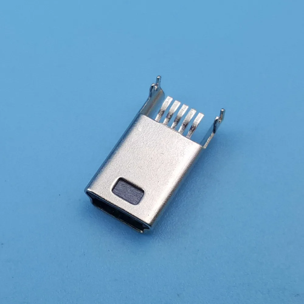 50 шт. Mini usb Тип B Мужской 5Pin разъем SMT печатного монтажа припоя Разъем |