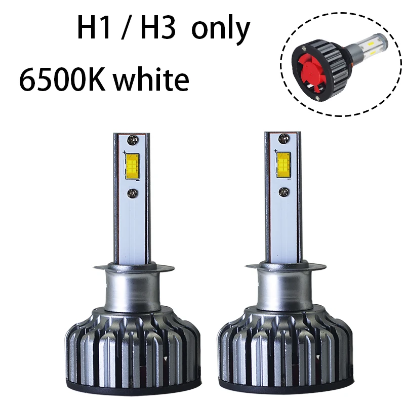 2 * сверхъяркая Светодиодная лампа H4 12000 лм 80 Вт Автомобильные светодиодные фары H7