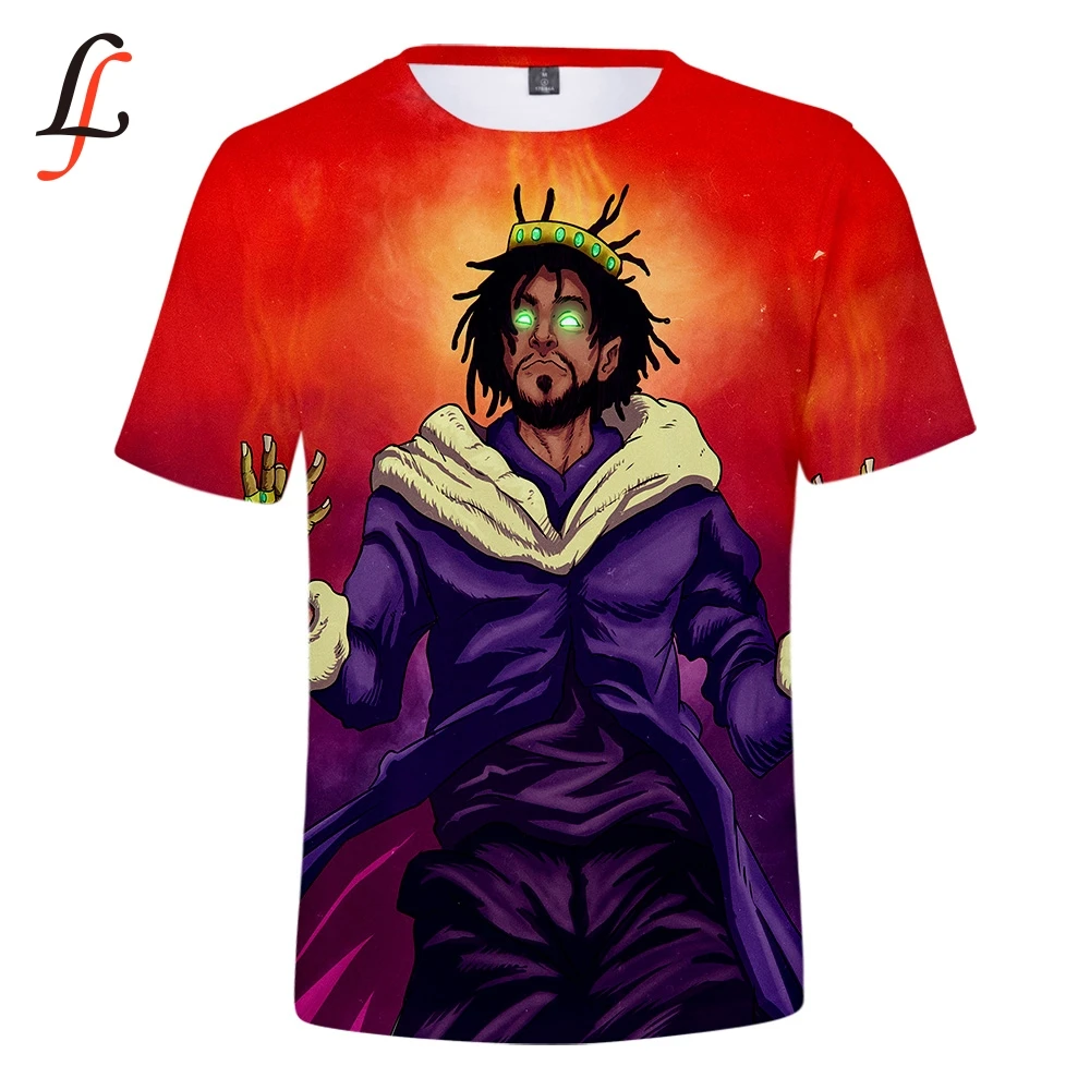 Kod J Cole 3D мужская летняя футболка Повседневная женская с круглым вырезом модные
