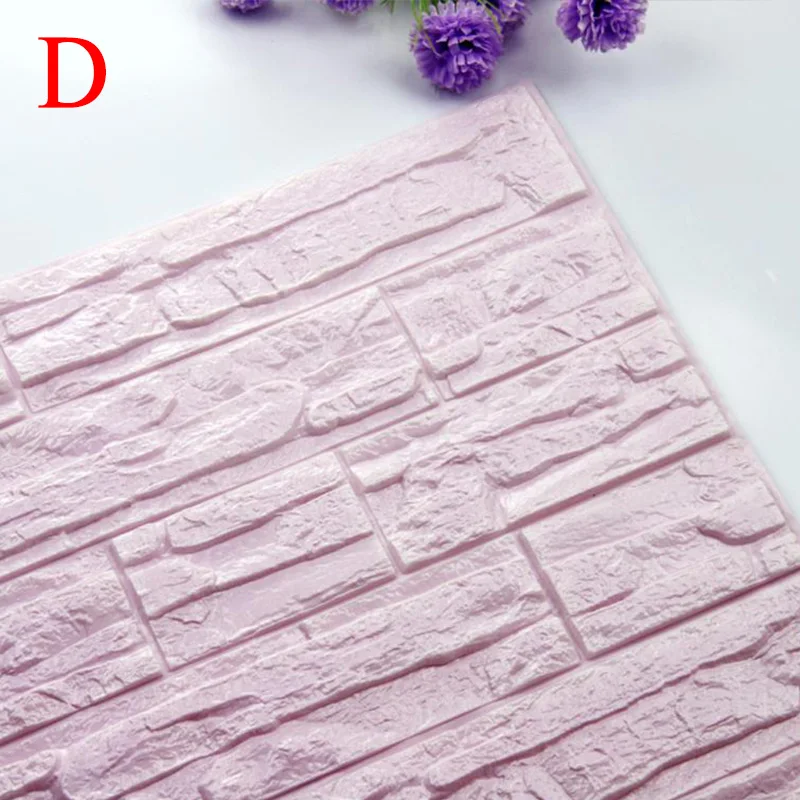Кирпич обои 2019TOP DIY 3D Кирпич ПЭ пены панели обоев комнаты наклейка каменное украшение тиснением G90531