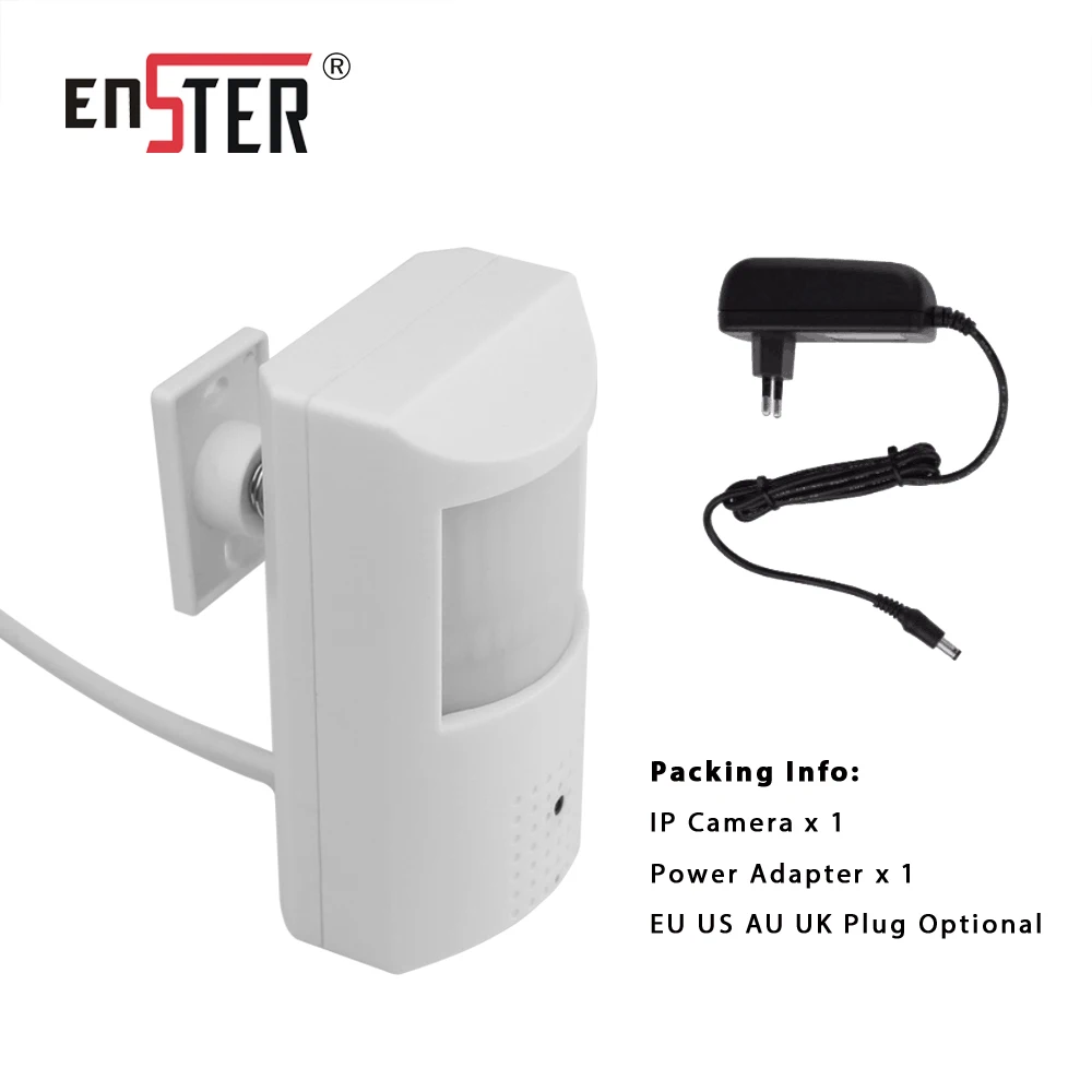 Скрытая Беспроводная IP-камера ENSTER SONY IMX323 1080P с функцией ночного видения |