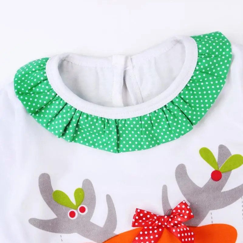 Новинка 2015 года розничная продажа Рождественская одежда с милым оленем для