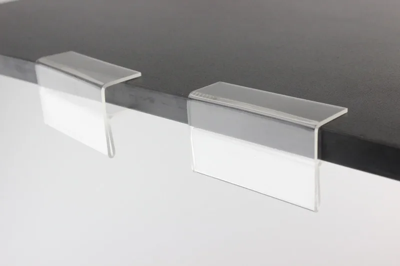 Акриловая полка знак рамка зажимы этикетка ценник поп баннер держатель зажим