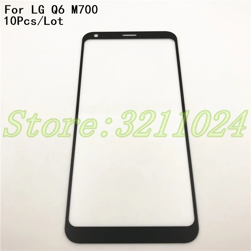 10 шт./лот 5 &quotСменное стекло сенсорного экрана для LG Q6 M700 M700AM M700A внешнее ЖК