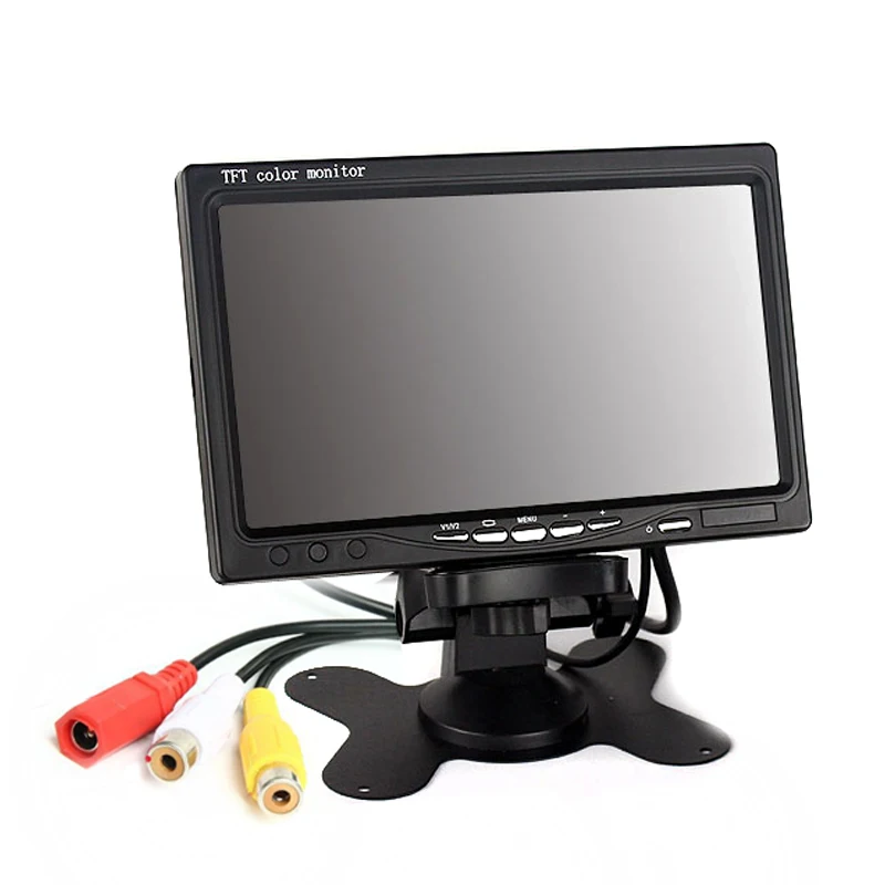 Аналоговая мини камера 7 дюймов цифровой ЖК монитор видеонаблюдения аналоговый