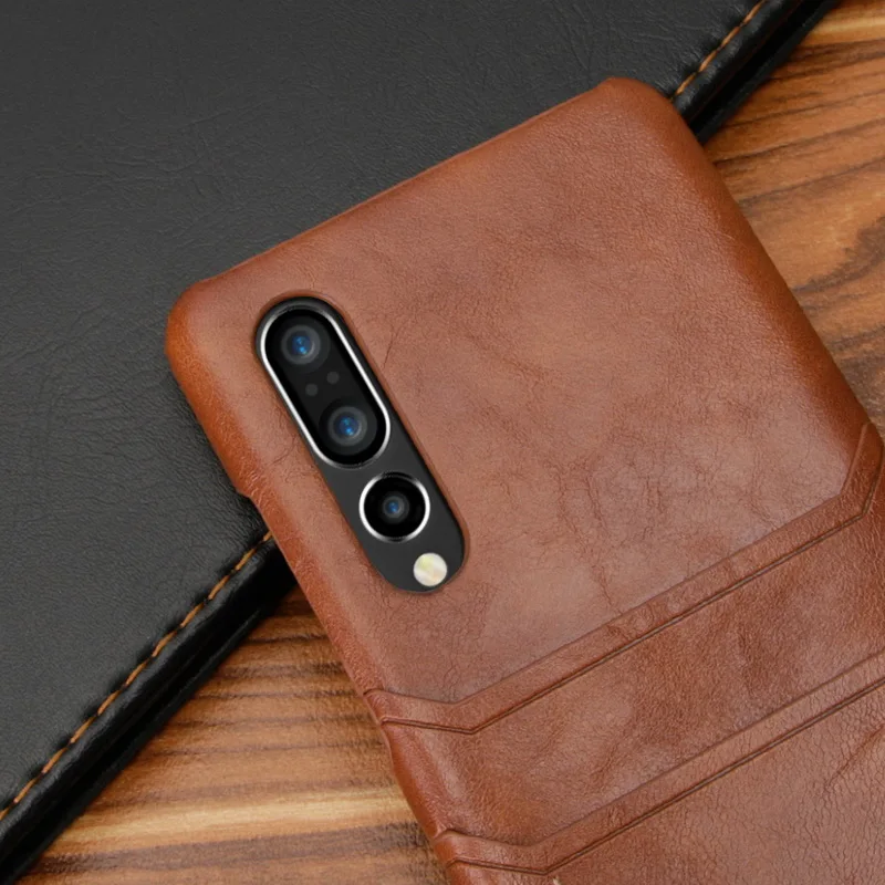 Винтаж Бизнес бренд для huawei P30 Pro Чехол для iPhone X/iphone для P30 P30 Lite Роскошные карты карманный, из искусственной кожи, чехол для мобильного телефона, чехол, корпус