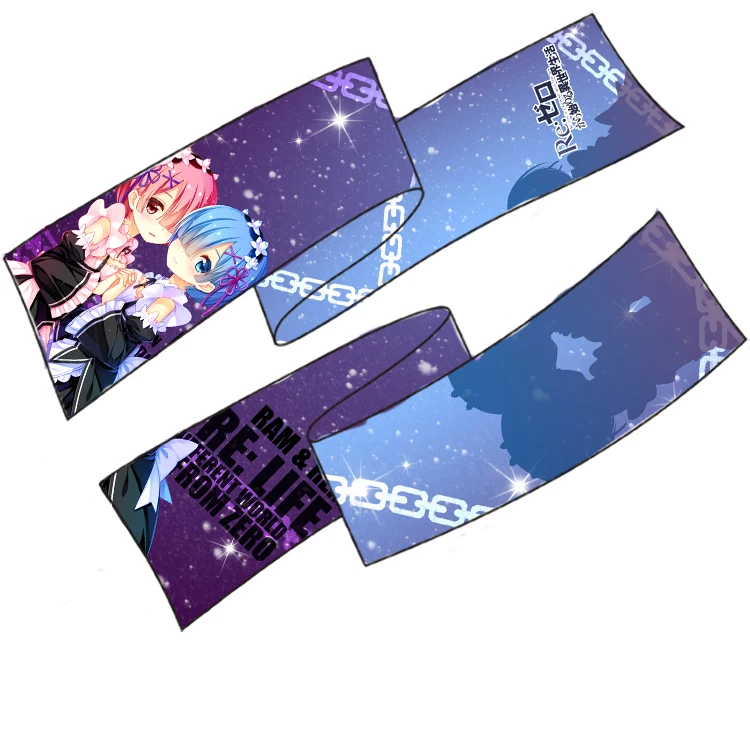 180*25 см аниме Re: Zero Kara Hajimari Sekai Emilia Rem милое мягкое полотенце с микрофиброй зимний