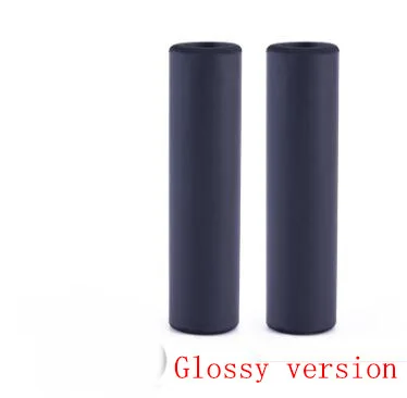 black glossy Contador велосипедный держатель, светильник, нескользящий, супер мягкий, MTB руль, ультра-светильник, губчатый материал, высокая плотность, велосипедная ручка - Цвет: black glossy