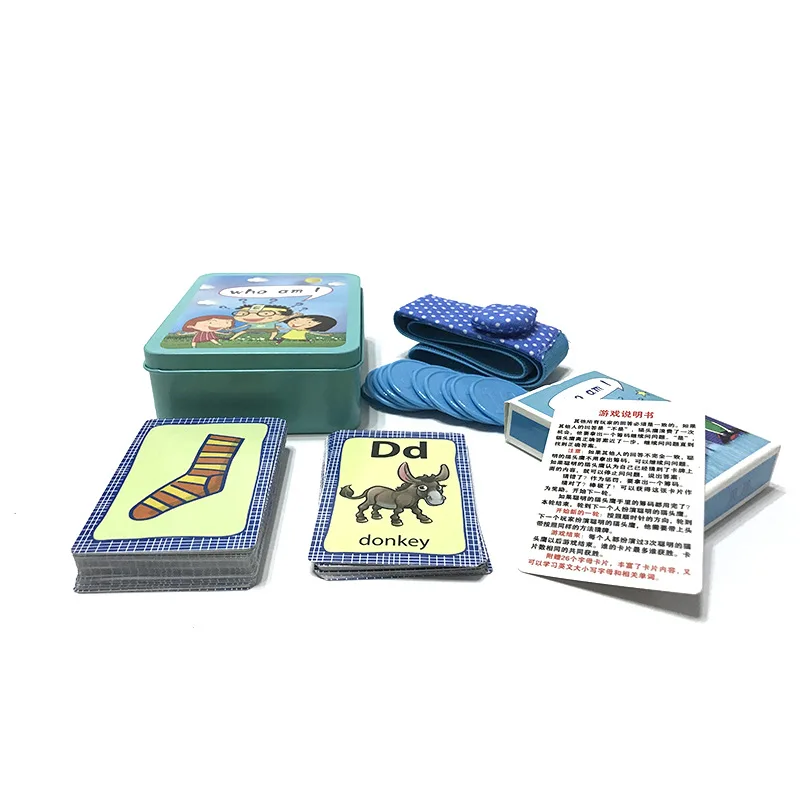 Who I am at the puzzle toy Гадкий животные для выступления карточная вечеринка игра