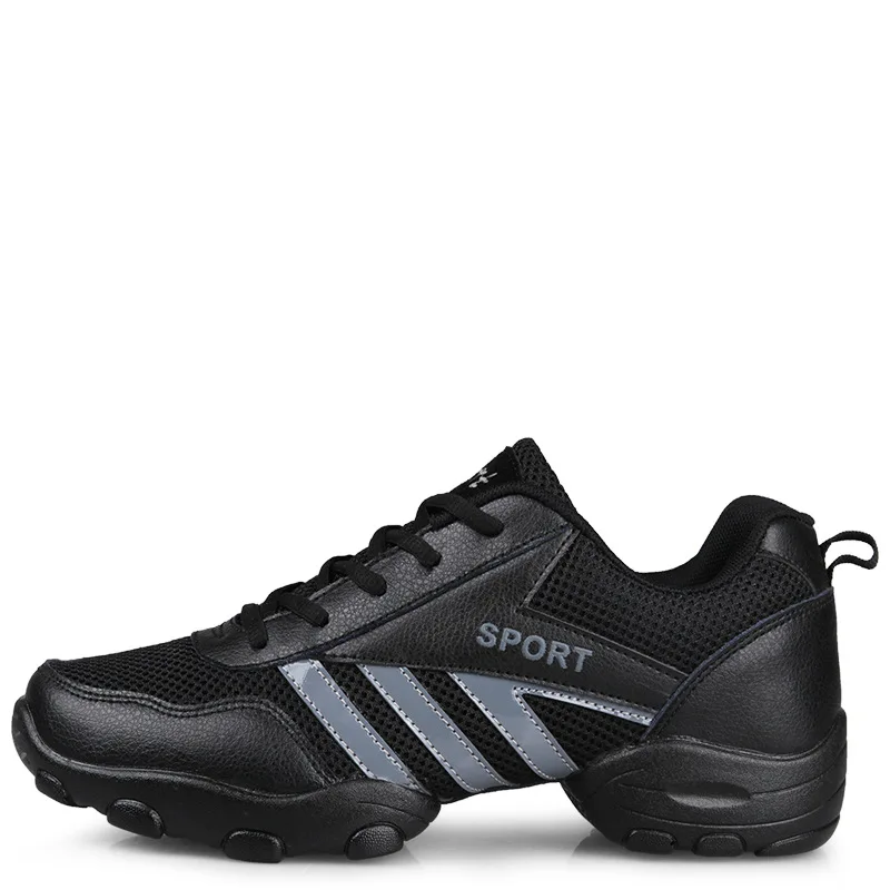 Sports Shoes Men Male Superstar Mens Sneakers Leather Square Dance Modern Jazz Network Soft Bottom sports | Спорт и развлечения