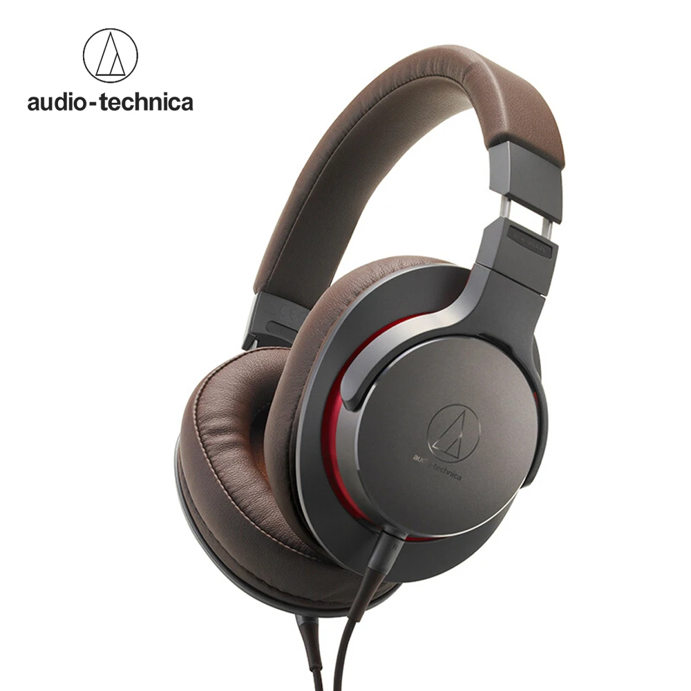 Audio-Technica ATH-MSR7b гарнитура музыкальные наушники HiFi закрытые задние динамические профессиональные наушники глубокий бас с микрофоном