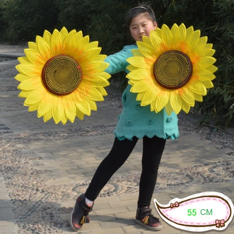 artificial sunflower props for performance flower False program entertainment | Дом и сад