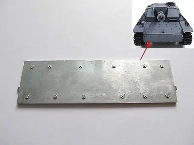 

Mato 1/16 Stug III RC Tank Chassis Metal Front Plate MT135 TH00826