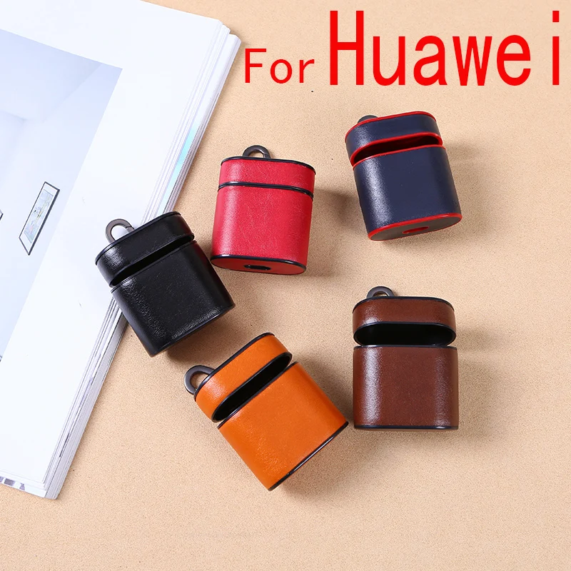 Для Huawei Honor Flypods кожаный чехол беспроводные наушники Защитные чехлы для Fly Pods Skin